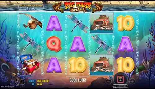 Big Bass Splash tips image